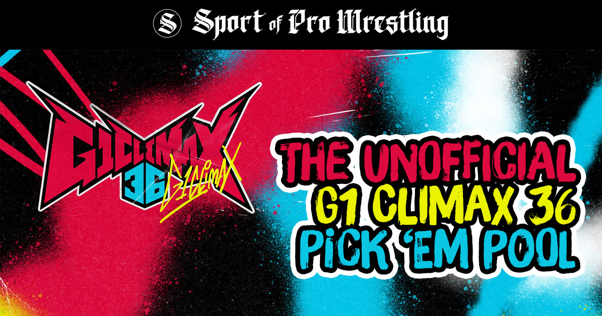 Sport of Pro Wrestling 2026 G1 Climax 36 Pick 'Em Pool • Sport of